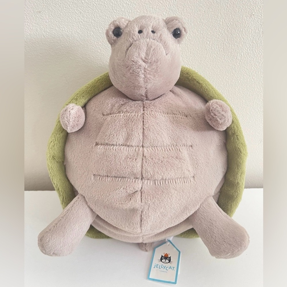AUTHENTIC❗️Jellycat Timmy Turtle Medium 🐢 Soft Plush Toy New with Tag